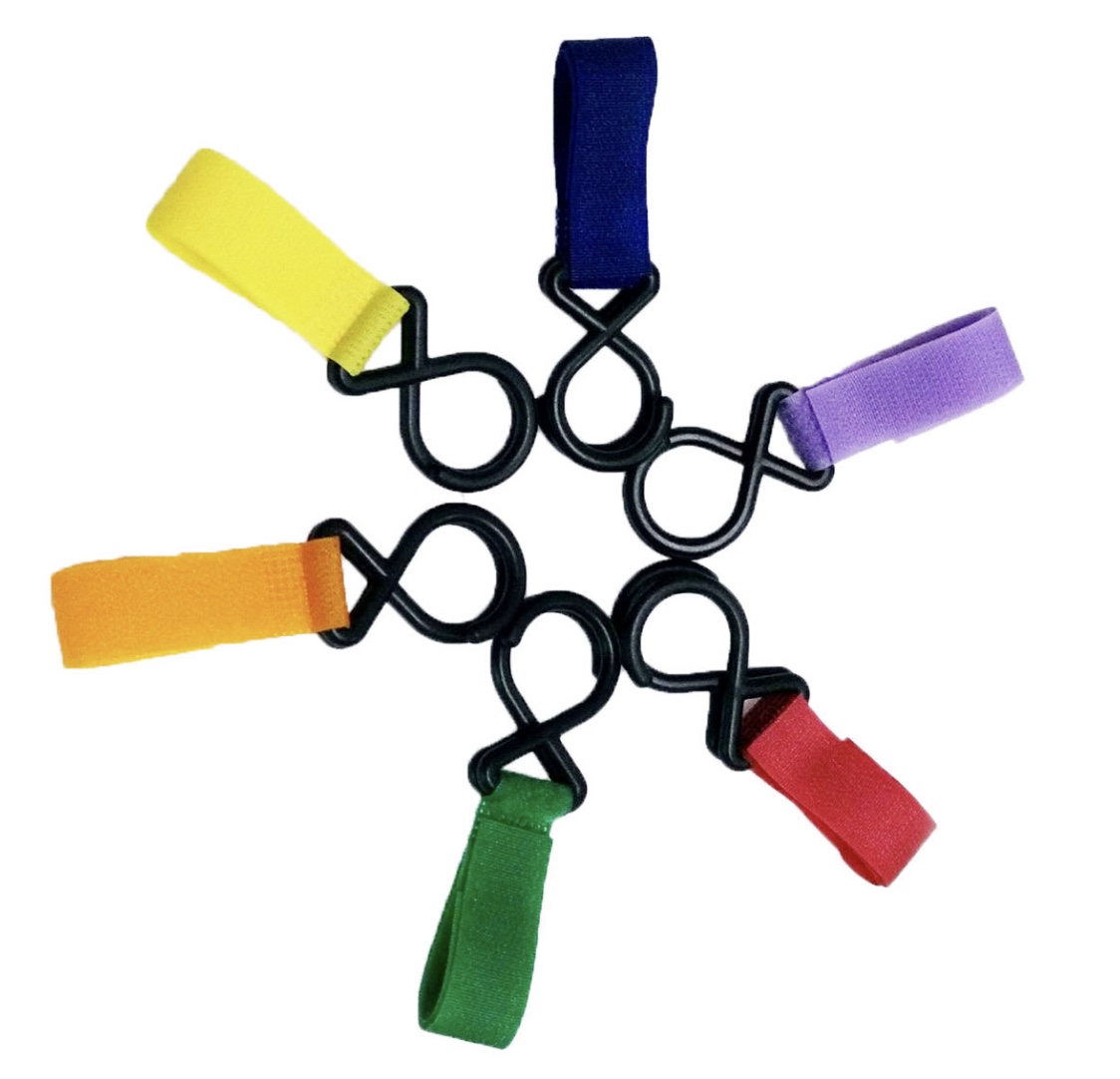 ตะขอแขวนของติดรถเข็นเด็ก Multi-Purpose Hook คละสี
