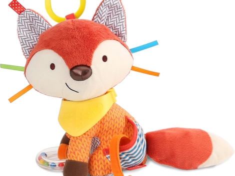 Skip Hop Bandana Buddies Activity – Fox ของเล่นแขวนผ้า