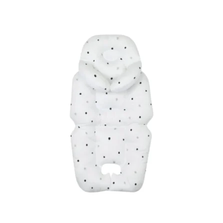 เบาะรองนอนรถเข็น HUGPAPA STROLLER LINER สีขาว