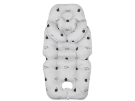เบาะรองนอนรถเข็น HUGPAPA STROLLER LINER สีเทา
