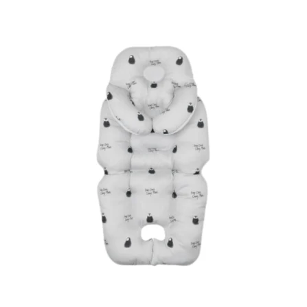 เบาะรองนอนรถเข็น HUGPAPA STROLLER LINER สีเทา